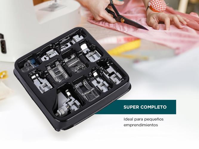 Prensatelas Kit x 11 Universales Para Máquinas de Coser Domésticas - 2