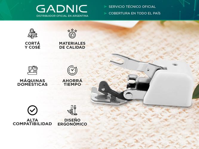 Prensatelas de Corte y Ranurado Gadnic COS7 Máquina de Coser - 1