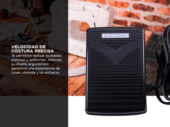 Motor Y Pedal Para Maquina De Coser Gadnic Máquinas Domésticas - 2