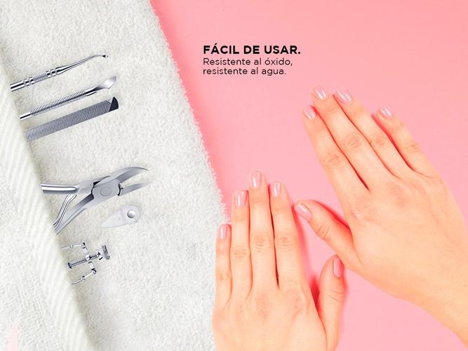 Kit Manicura Pedicura Gadnic KM100 Alicates Cutículas  - 4