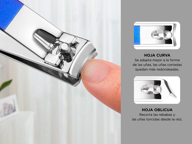 Kit Manicura Pedicura Gadnic KM14M22 15 Piezas Acero Inoxidable - 3
