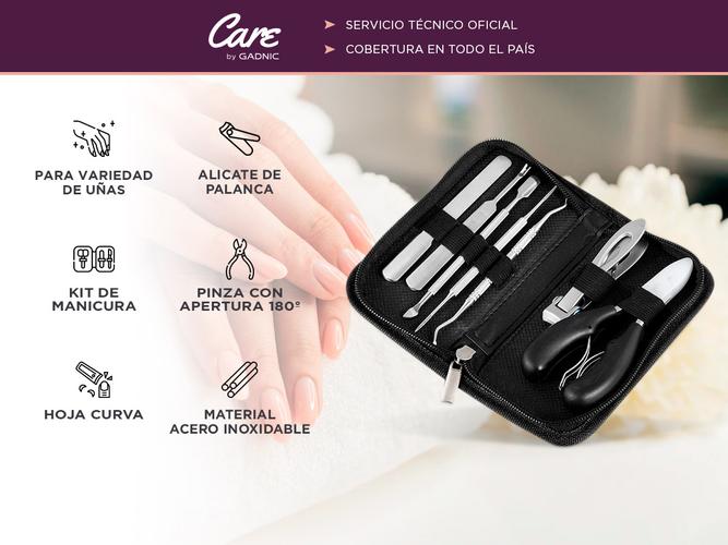 Set Para Uñas Gadnic K18 Corta-uñas Ideal Para Podólogos - 1
