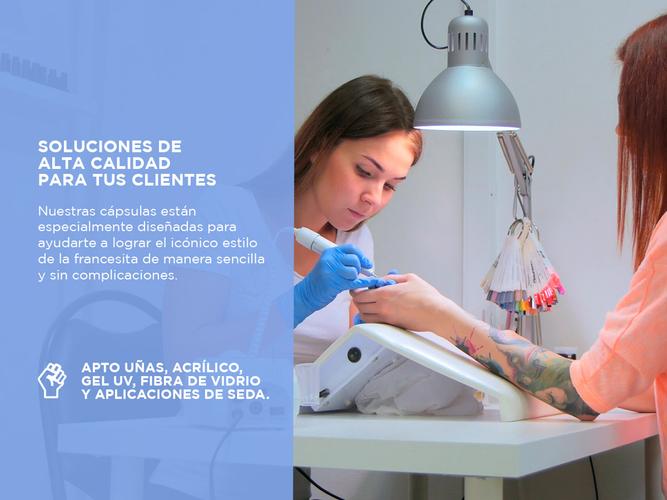 Set x500 Moldes Cápsula de Uñas Gadnic Uñas Esculpidas Usado - 2