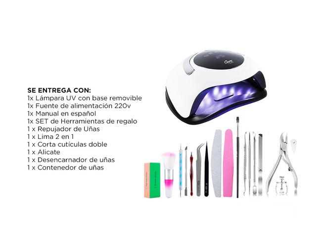 Kit manicura  Pedicura Gadnic + Cabina Para Uñas BQ5 Pro - 6