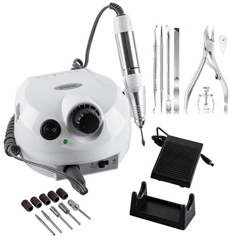 Kit Manicura Pedicura + Torno Para Uñas Gadnic T202 - 0