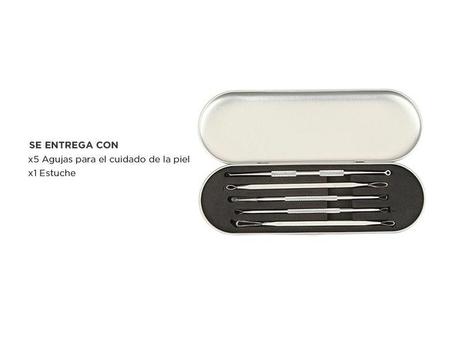 Extractor De Puntos Negros Gadnic KM600 Kit De 5 Agujas Acné  - 5