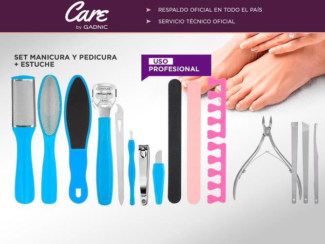 Set Manicura Gadnic KM8000 20 Piezas De Pedicura Alta Calidad  - 1