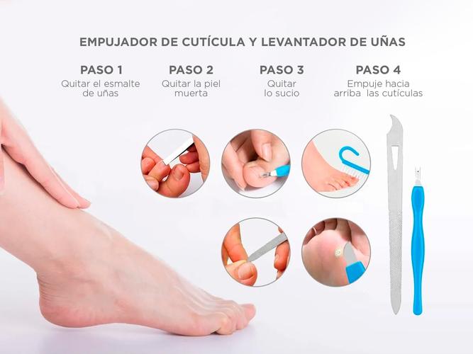 Set Manicura Gadnic KM8000 20 Piezas De Pedicura Alta Calidad  - 3