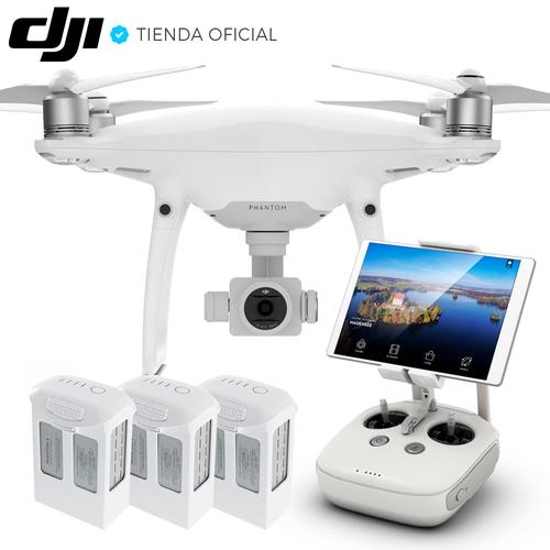 Drone DJI Phantom 4 Pro + 3 Baterías Extra - 0