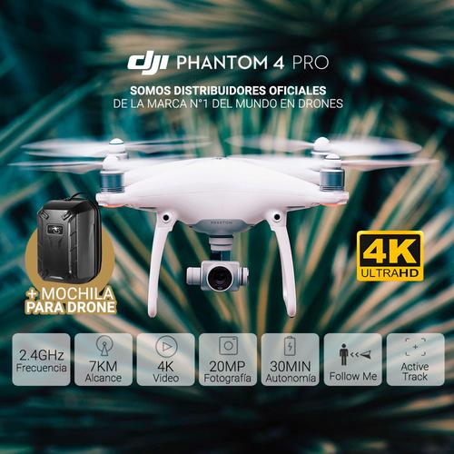 Drone DJI Phantom 4 Pro + Mochila - 1