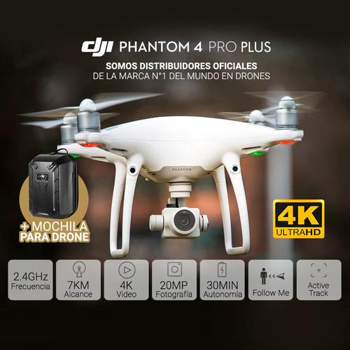 Drone DJI Phantom 4 Pro + con Mochila - 1