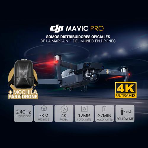 Drone DJI Mavic Pro + Mochila - 1