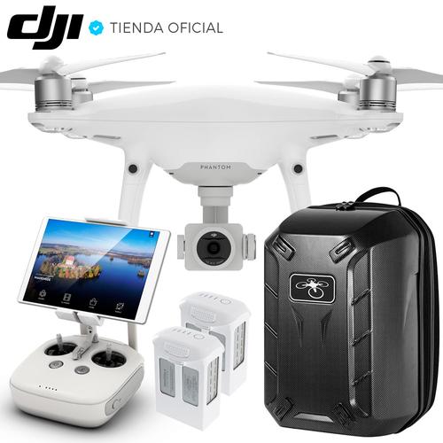 Drone DJI Phantom 4 Pro + 2 Baterías Extra + Mochila - 0