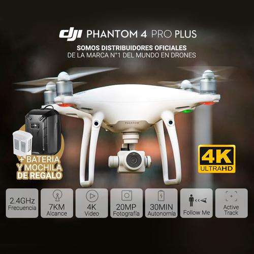 Drone DJI Phantom 4 Pro + con 1 Batería + Mochila - 1