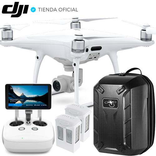 Drone DJI Phantom 4 Pro + con 2 Baterías + Mochila - 0