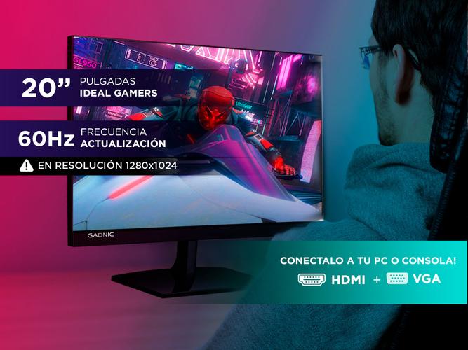 Pc Armada Gamer AMD Ryzen 5600G con Monitor 20