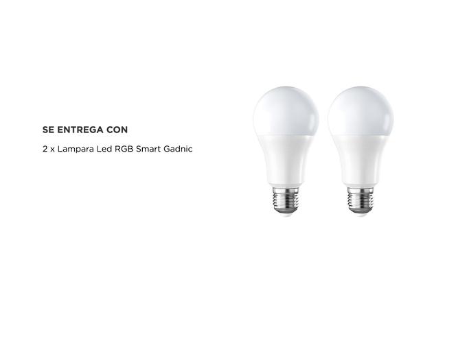  Lampara Led Smart Inteligente RGB X2 9W Wifi  - 5