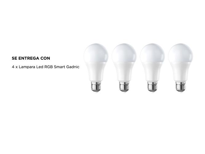 Lampara Led Smart Inteligente RGB X4 9W Wifi - 5