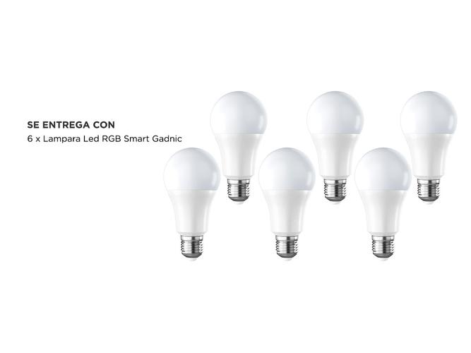 Lampara Led Smart Inteligente RGB X6 9W Wifi - 5