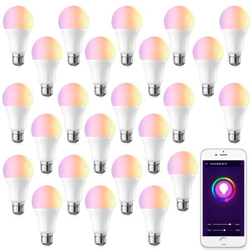 Lampara Led Smart Inteligente RGB X24 9W Wifi - 0