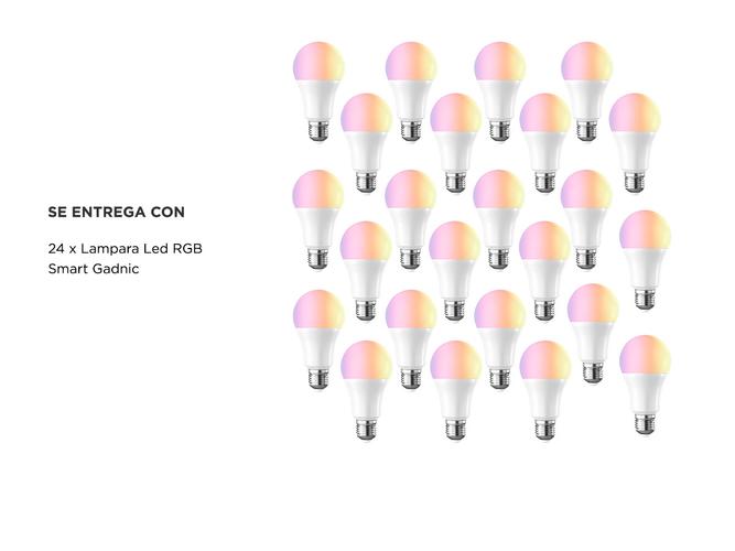 Lampara Led Smart Inteligente RGB X24 9W Wifi - 5
