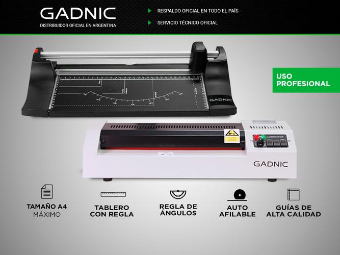 Kit Comercial Plastificadora A3 + Guillotina Rotativa A4 - 1
