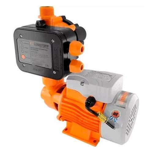 Kit Bomba Periferica Lusqtoff 0.5hp CPM150 + Regulador Automatico de Presion Lusqtoff MPS-1  - 0