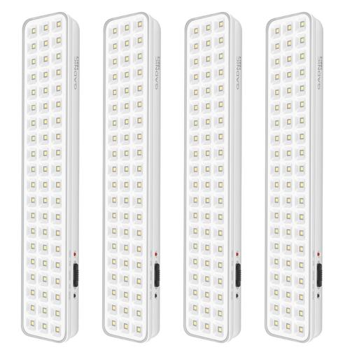Luz de Emergencia Gadnic Tools L60 Kit x4 60 Led Alta Luminosidad 6500K - 0