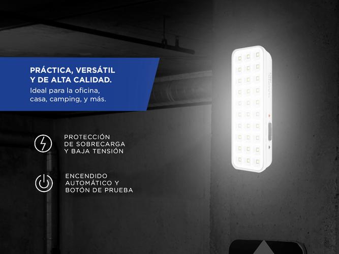 Luz de Emergencia Gadnic Tools L30 Kit x8 30 Led Alta Luminosidad 6500K - 3
