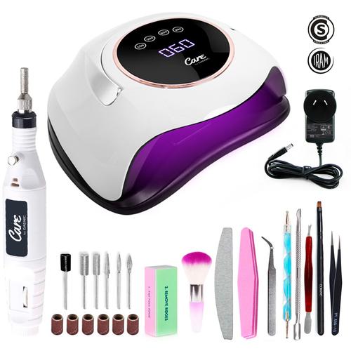 Kit Para Uñas Gadnic Torno T102  Cabina UV Led BQST 180W Uso Profesional  - 0