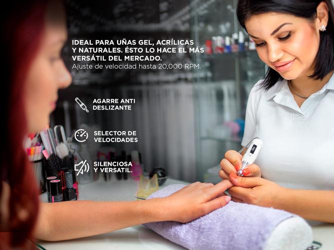 Kit Para Uñas Gadnic Torno T102  Cabina UV Led BQST 180W Uso Profesional  - 4