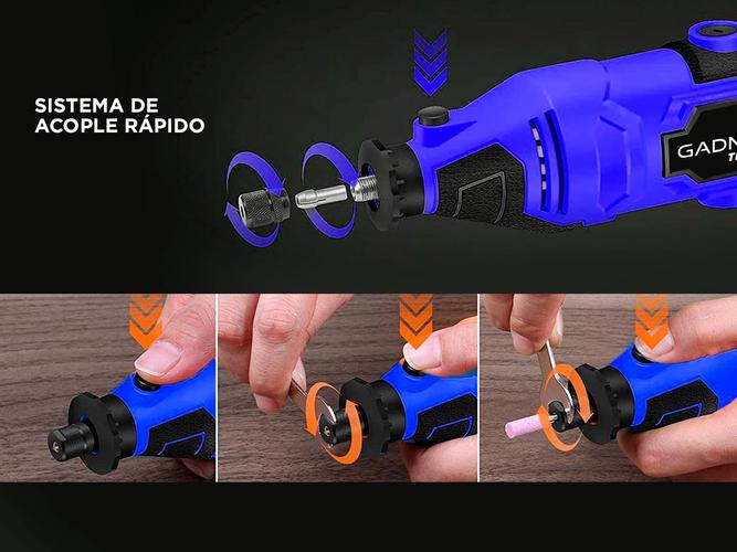 Torno Multiuso Profesional De Mano Uñas Pedicuria Manicura - 5