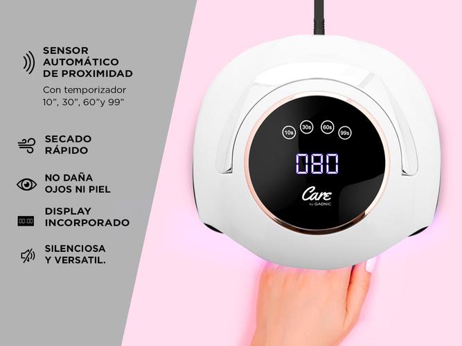 Kit Para Uñas Gadnic Torno T20K  Cabina UV LED 180W Profesional - 4