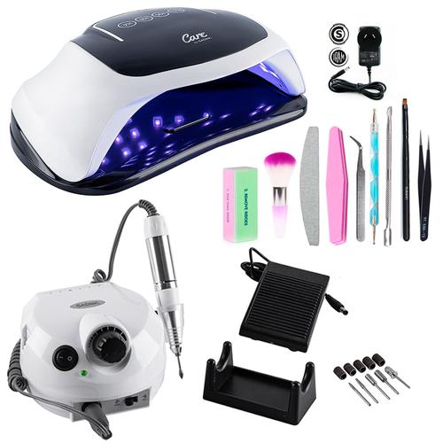 Kit Para Uñas Gadnic Torno T202  Cabina Uv H5 Plus Led 96W Profesional - 0