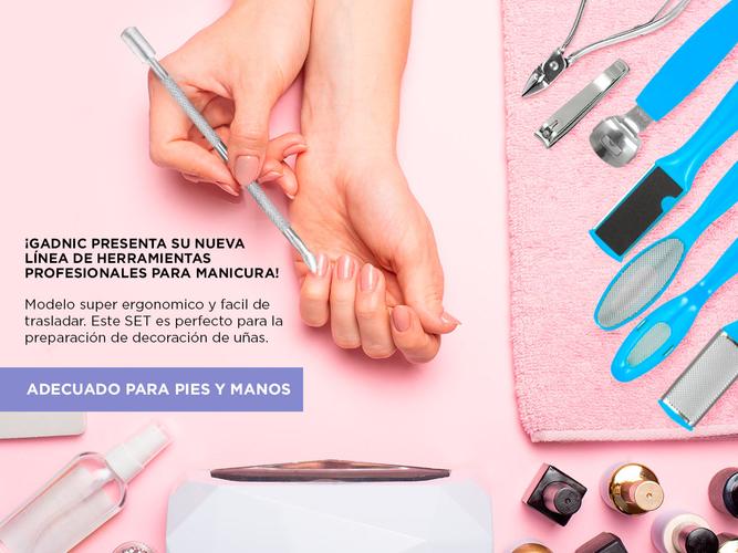 Kit De Herramientas Cabina De Uñas Profesional Manicura - 3