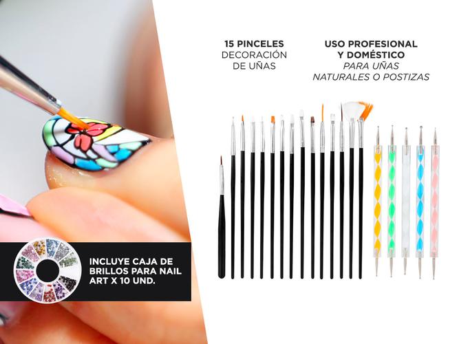 Kit De Herramientas Cabina De Uñas Profesional Manicura - 5