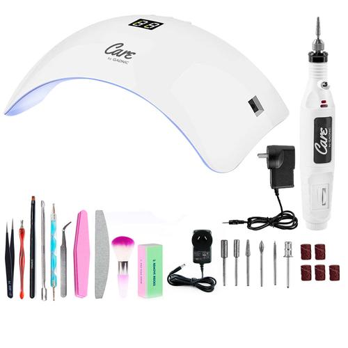 Kit Cabina UV Para Uñas S8000 48w  Torno Para Manicura Portable  - 0