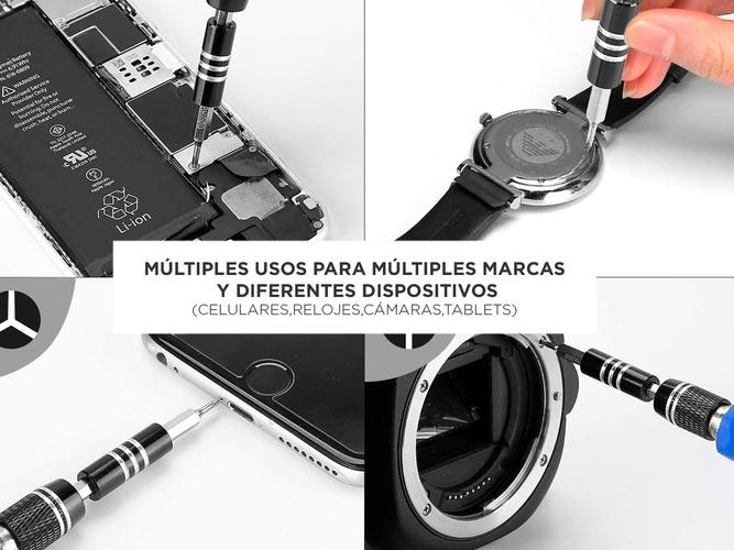 Manta Antiestática + Kit Desarmador 58 en 1 Reparación De Celulares - 4