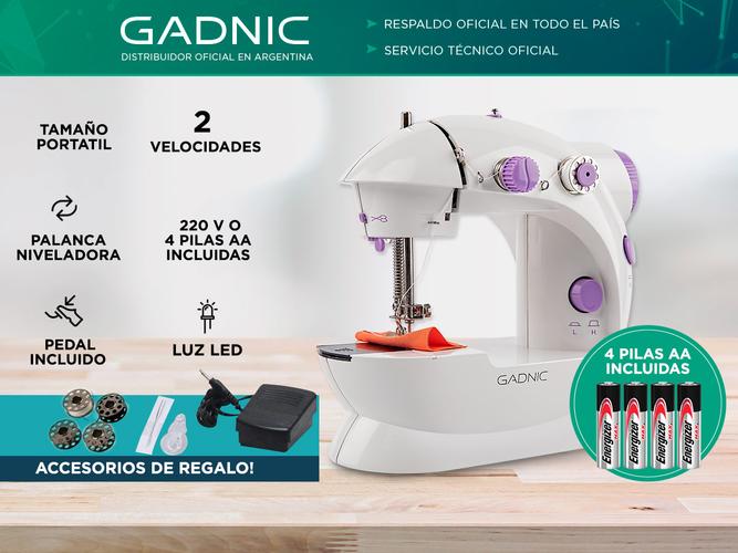 Mini Maquina De Coser + 4 Pilas AA - 1