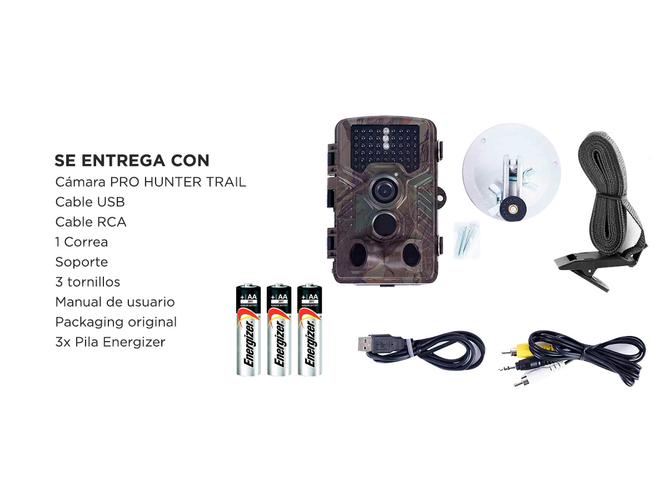 Cámara Deportiva Camuflada SpyNic Pro Hunter + 4 Pilas AA - 6