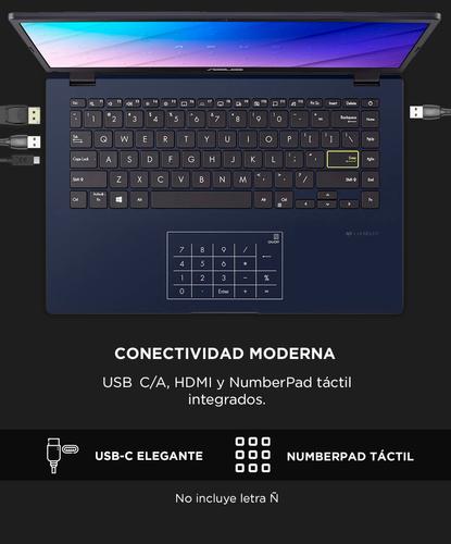 Notebook ASUS - Vivobook Go 14 14 FHD Intel Celeron N4500 - 4GB - 128GB - Star Black - 4