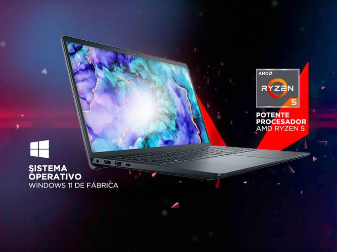 Notebook Dell Inspiron 3535-A766BLK AMD Ryzen™ 5 7530U 8GB 156 FHD 512GB SSD TouchScreen WIN11  - 2
