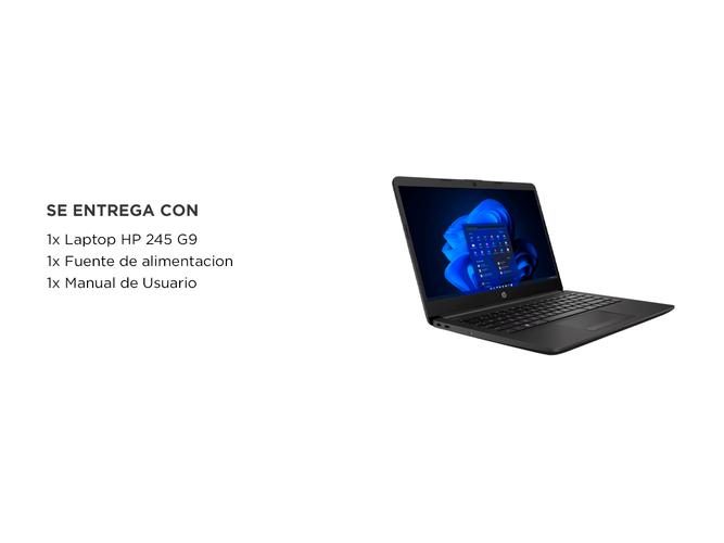 Notebook HP 245 G9 RYZEN 3 3250U 8GB 256GB SSD 14 HD W11 - 6