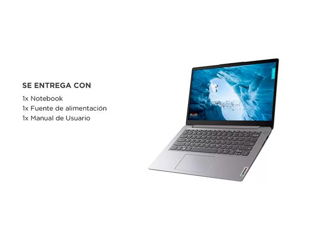 Notebook Lenovo 1 14IGL7 Celeron® N4020 4GB 14 HD 128GB eMMC  WIN11 S - 5