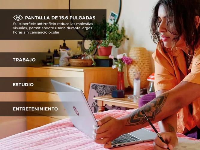 Notebook HP 15-FC0041 AMD Ryzen 5 7520U 512GB SSD 8GB 156 1920x1080 WIN11 NATURAL SILVER  - 3