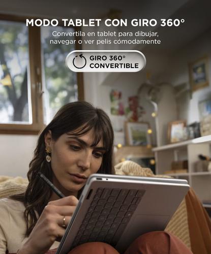 Notebook HP - OmniBook 5 Flip 2-in-1 14 2K Touch-Screen Laptop - Intel Core 5 - 8GB - 512GB SSD - Glacier Silver 14-fp0013dx - 3