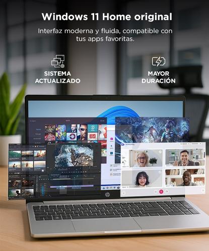 Notebook HP 156 FHD IPS Ci7-1255U 16GB RAM 512GB SSD Natural Silver  - 4