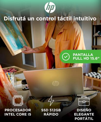 Notebook HP Intel Core i5 15-fd0005dx 12 Gen 8GB 512GB SSD Windows 11 Home Conexión Inalámbrica Bt USB HDMI - aca elimine un palabra. - 1