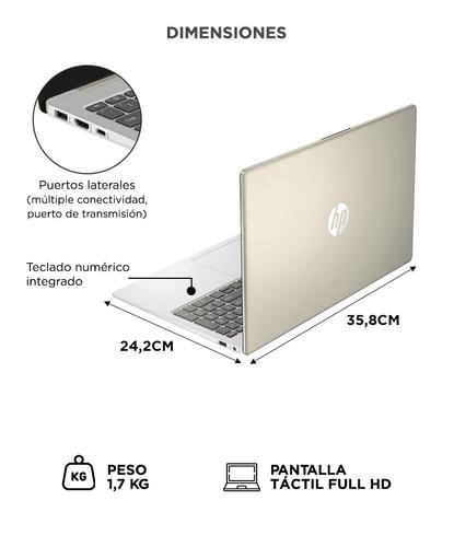 Notebook HP Intel Core i5 15-fd0005dx 12 Gen 8GB 512GB SSD Windows 11 Home Conexión Inalámbrica Bt USB HDMI - aca elimine un palabra. - 3