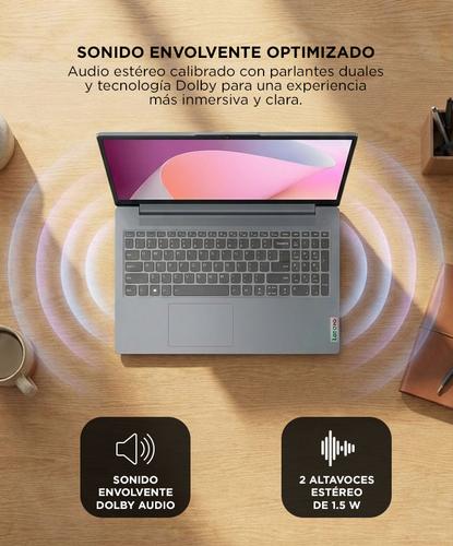 Notebook Lenovo IdeaPad Slim 3 AMD Ryzen 5 7520U 8 GB RAM 256 GB SSD 156  - 3